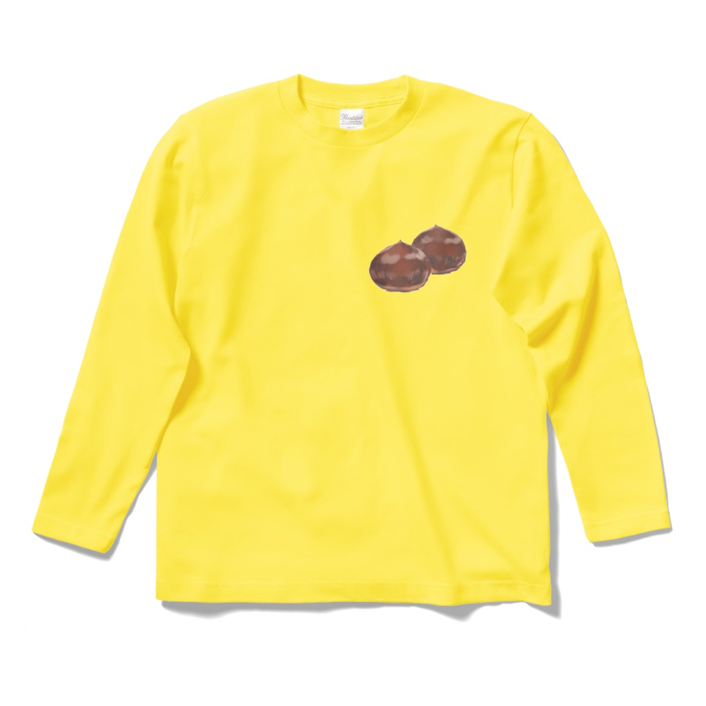 マロンのロングスリーブTシャツ