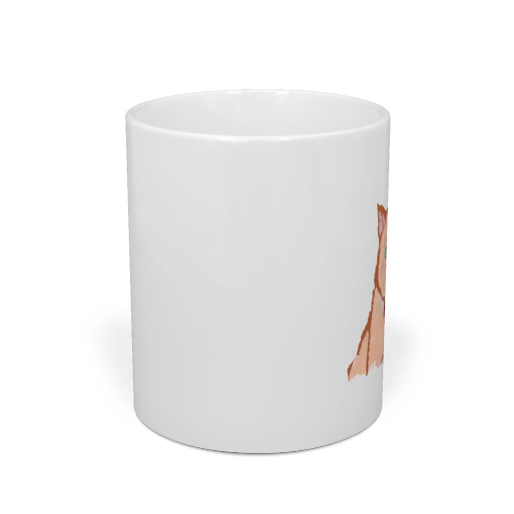 リボン猫のマグカップ