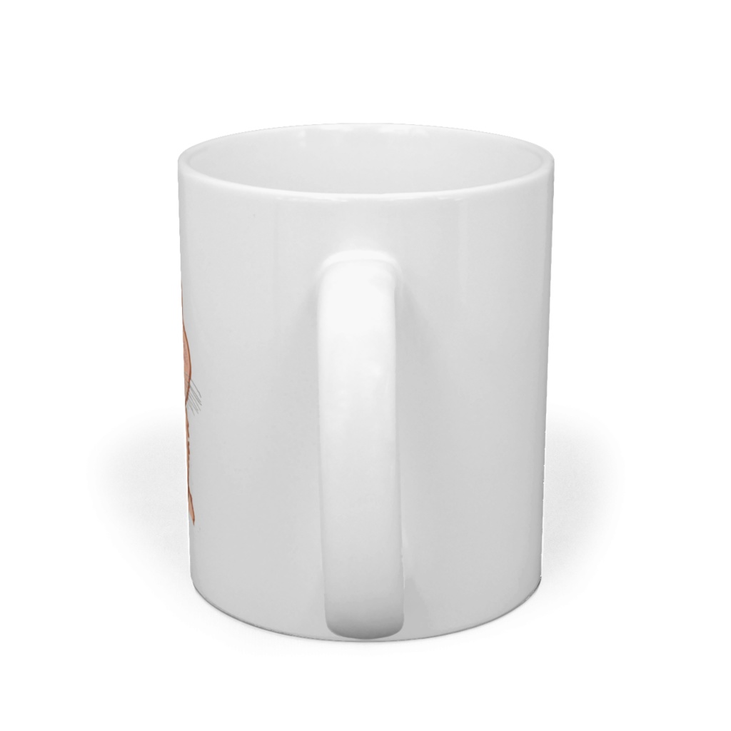 リボン猫のマグカップ