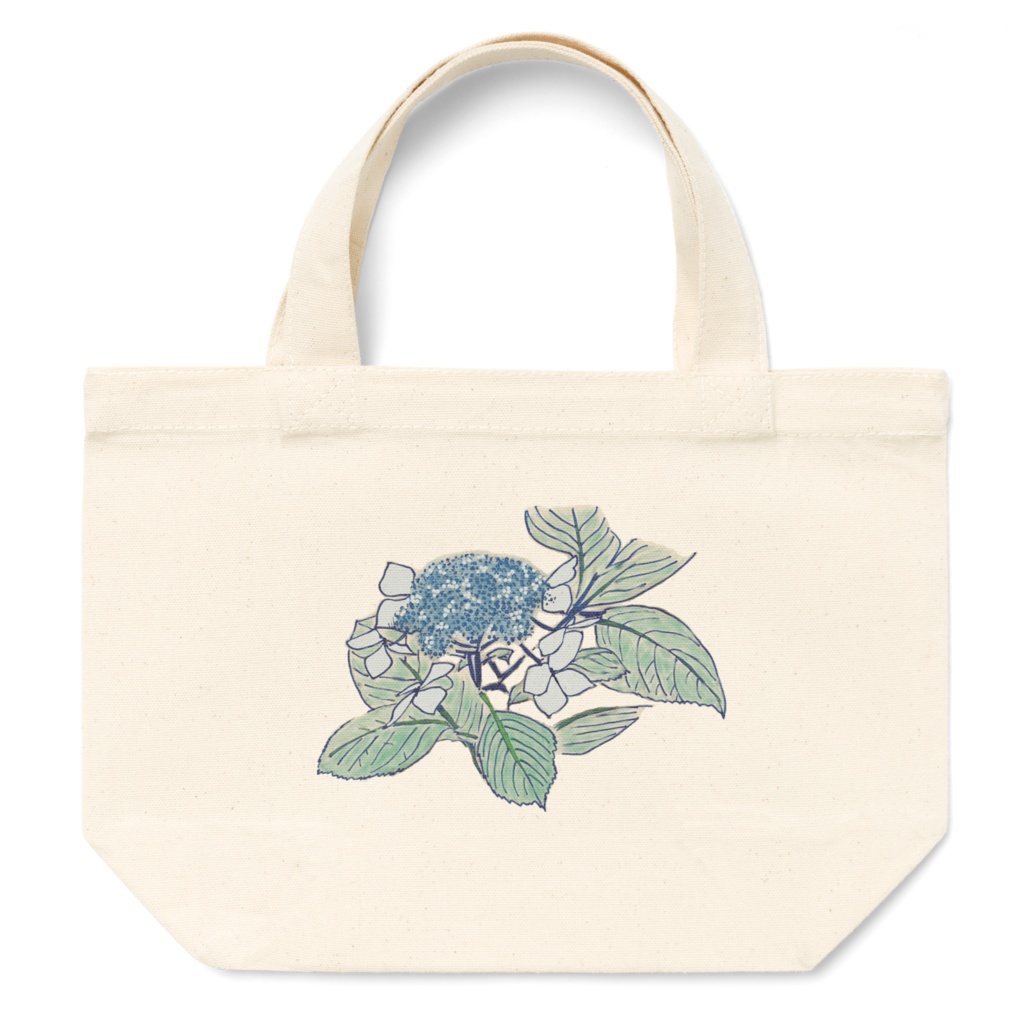 紫陽花のトートバッグ(s)