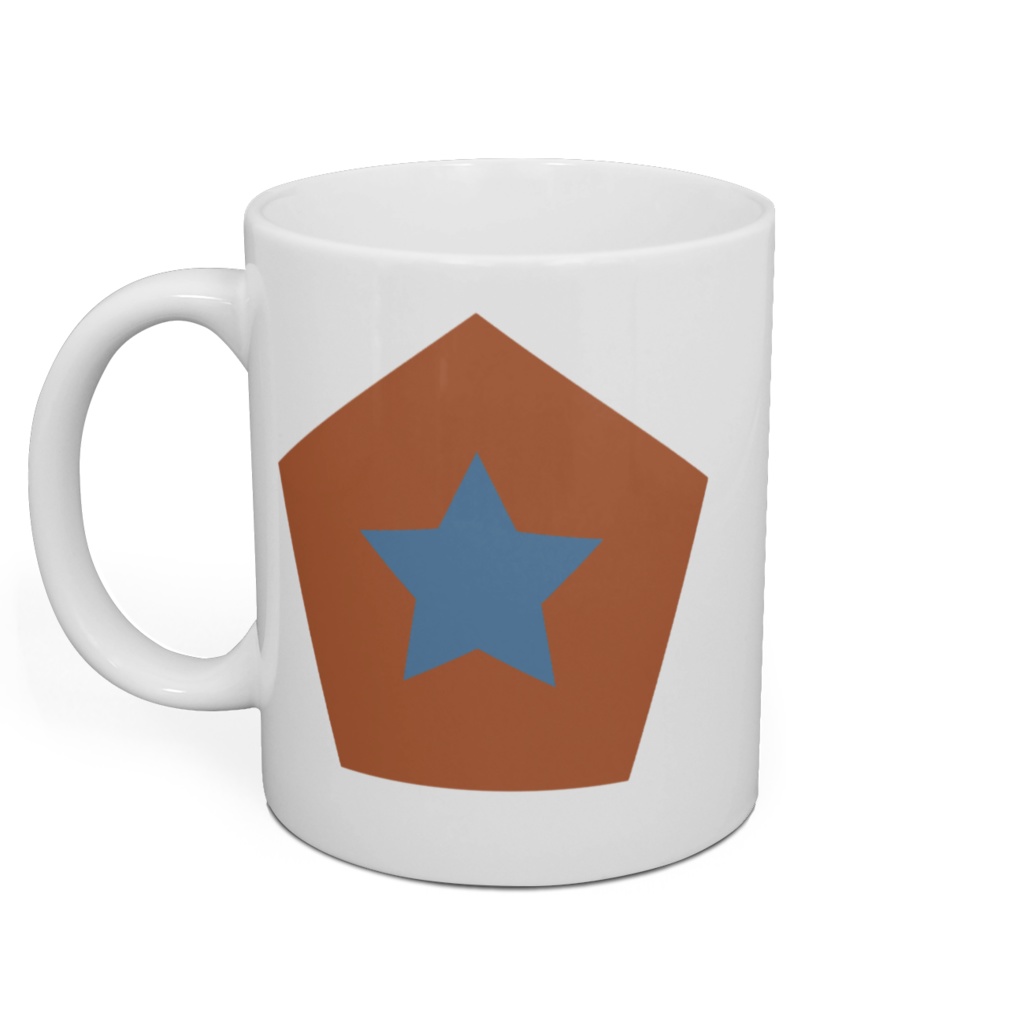 ハートと星のマグカップ