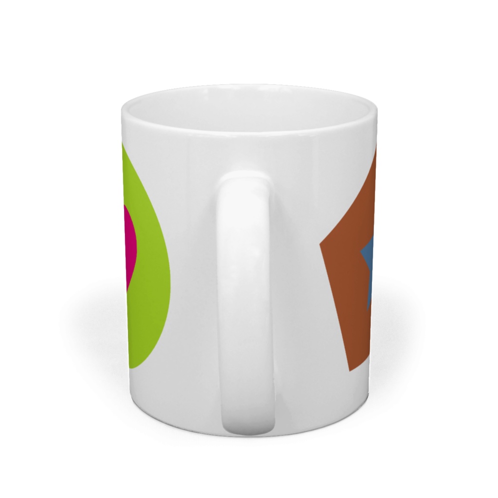 ハートと星のマグカップ