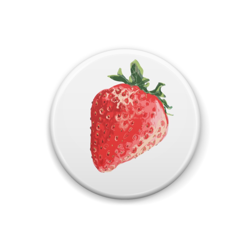 缶バッジ（🍓）