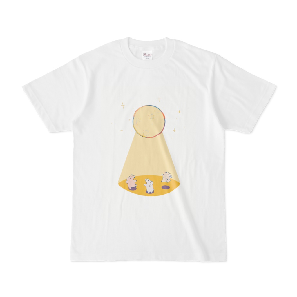 うさぎのぴょんおどりTシャツ