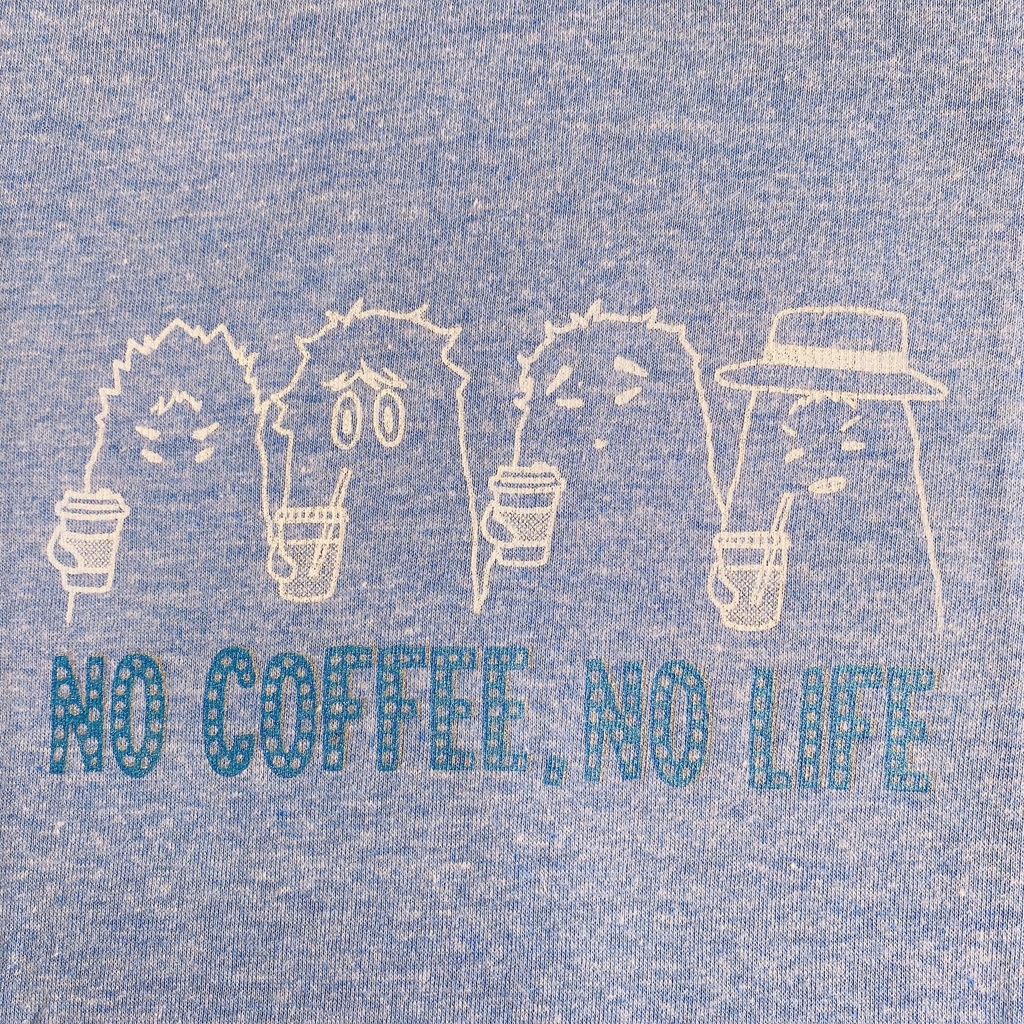 へんないきものCOFFEE Tシャツ ブルー