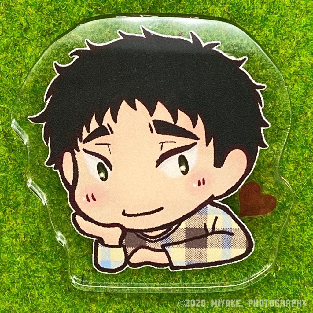 松川&花巻★アクリルバッジ