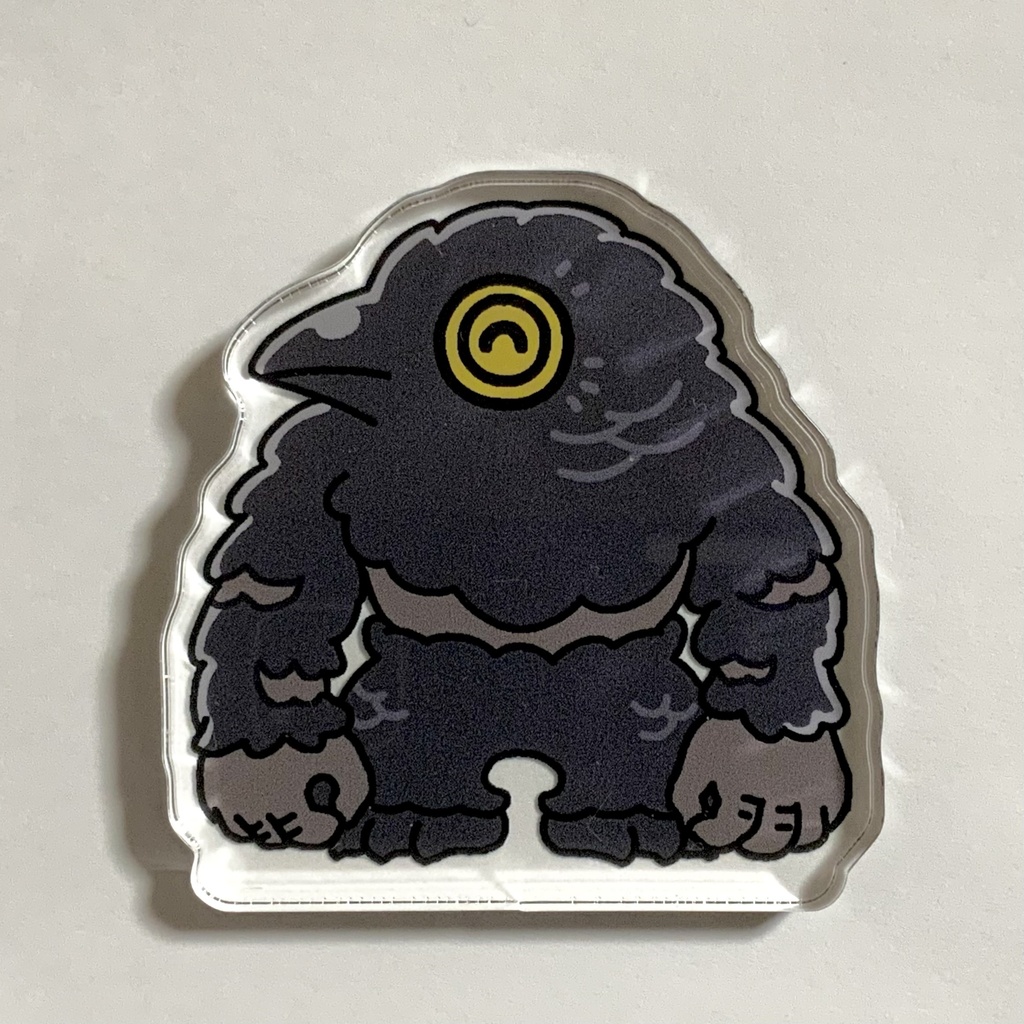 鳥鴶人アクリルブロック