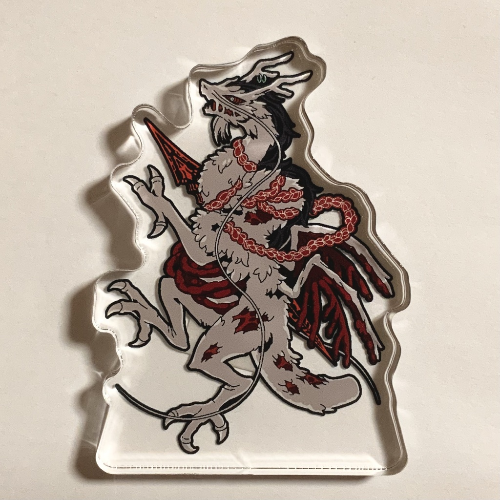 汚血泣涙ドラゴンホンルアクリルブロック