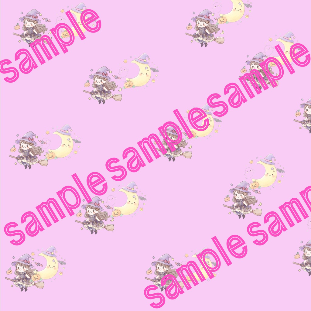 ハロウィン デジタルペーパー(Simple)