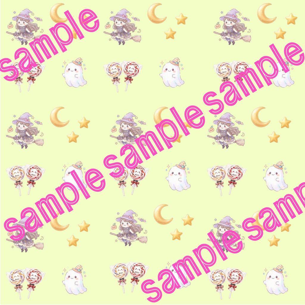ハロウィン デジタルペーパー(Simple)