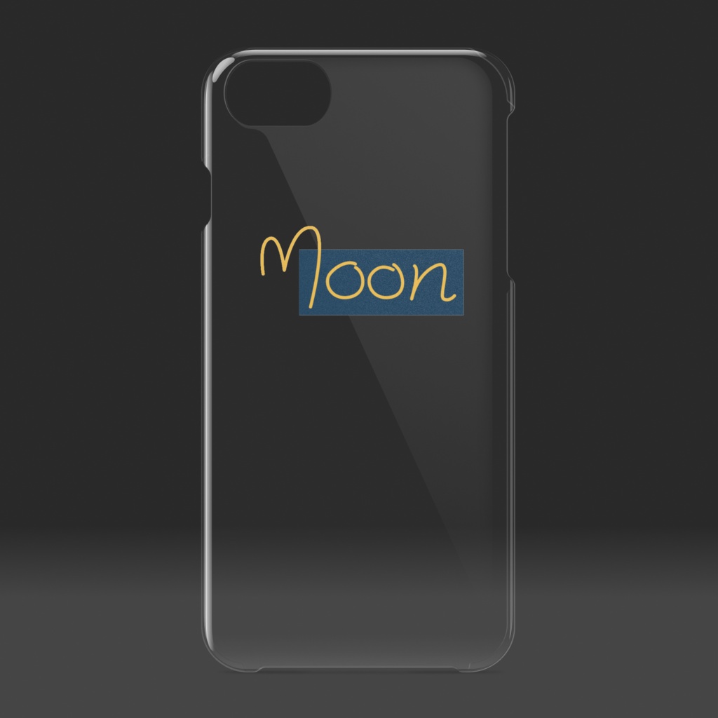 Moon イメージ iPhoneケース