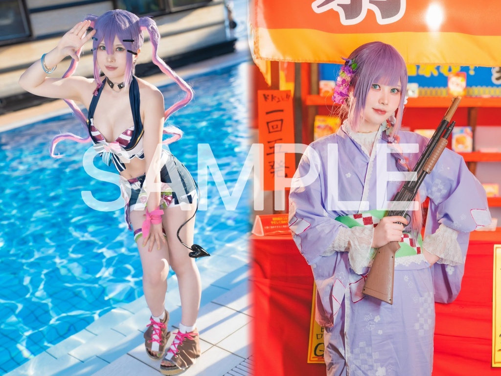 常闇トワ ホロサマ コスプレ写真集