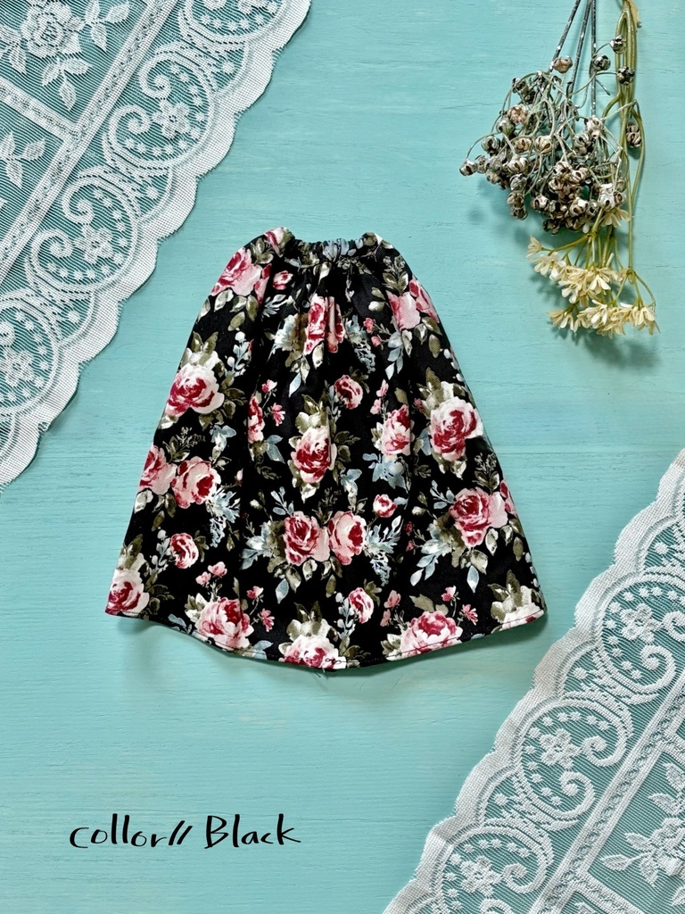 ロングスカート/大花