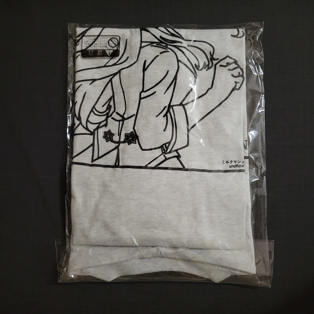 所恵美アウトラインデザインTシャツ