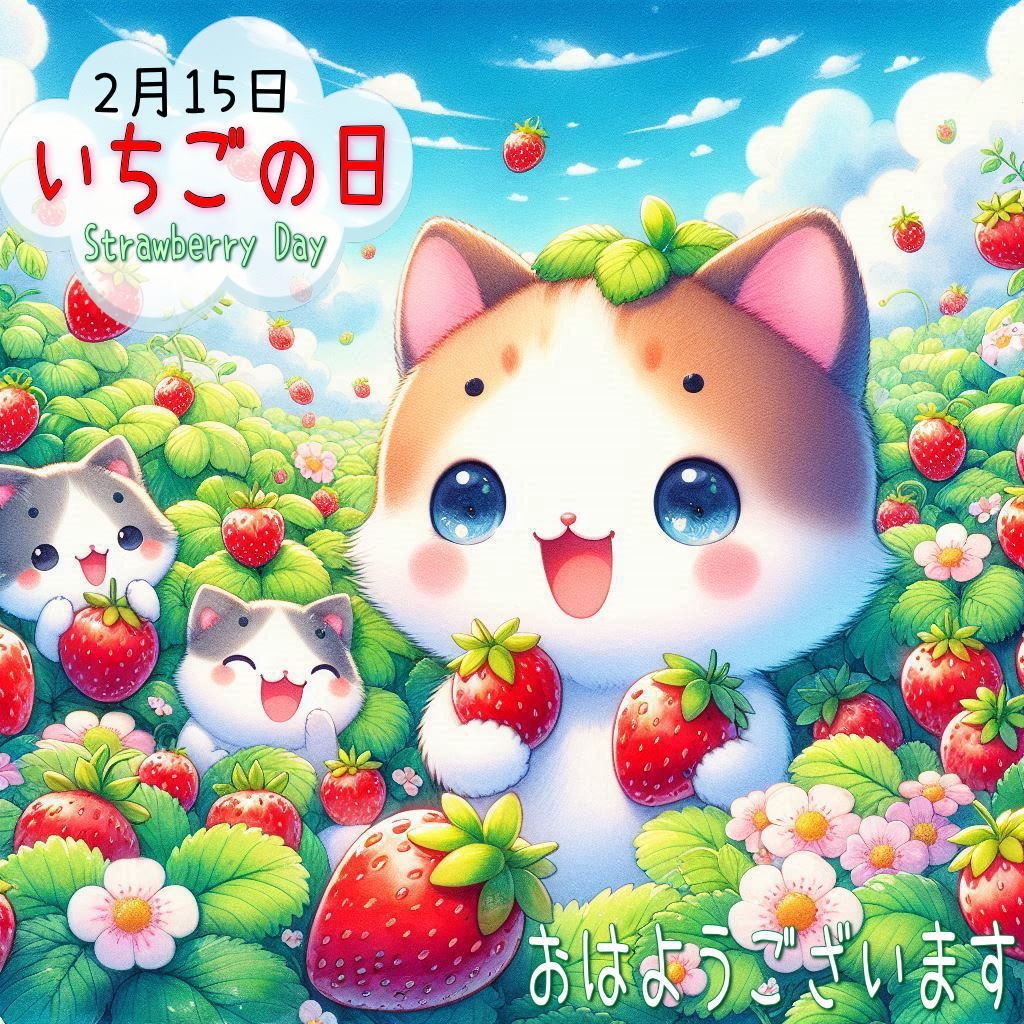 2025年2月の「今日は何の日?」&「おやすみアニマル30枚」