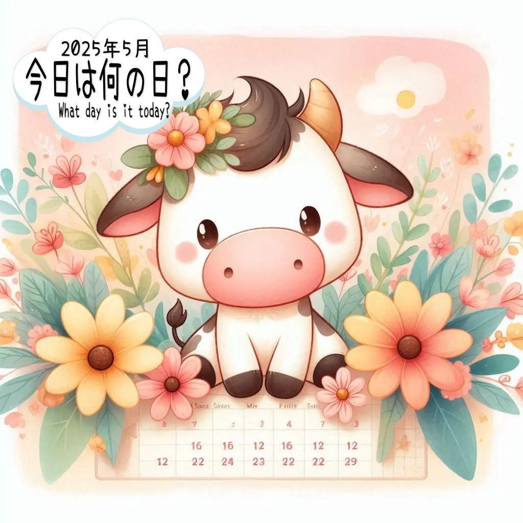 2025年5月の「今日は何の日?」&「おやすみアニマル30枚」