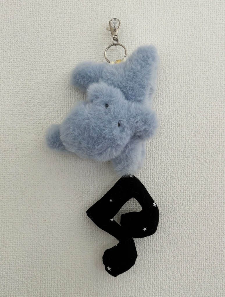 さかだちわんころ🎵(青いぬ×黒おんぷ)