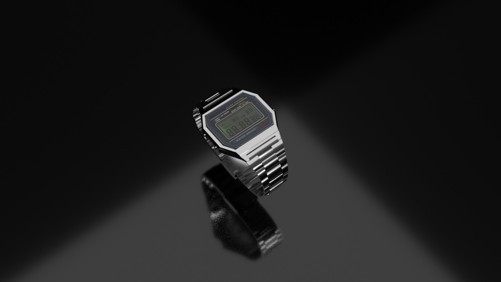 A158W 時計 VRChatなどに