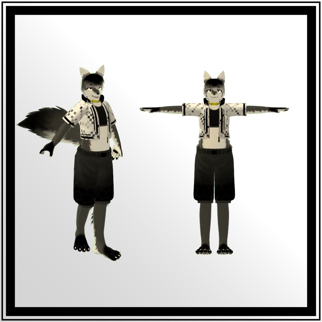 Vket5【シアニス -Sianis-】 オリジナル3Dアバター VRChat / VRM