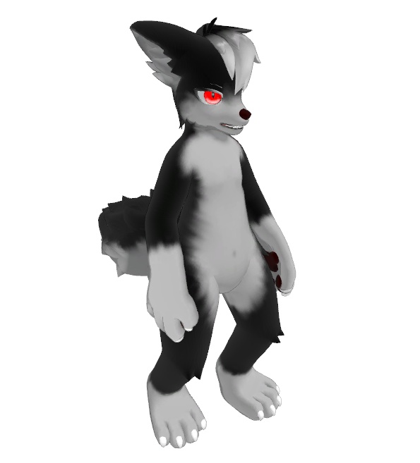 おおかみ-Wolf- オリジナル3Dアバター VRChat / VRM