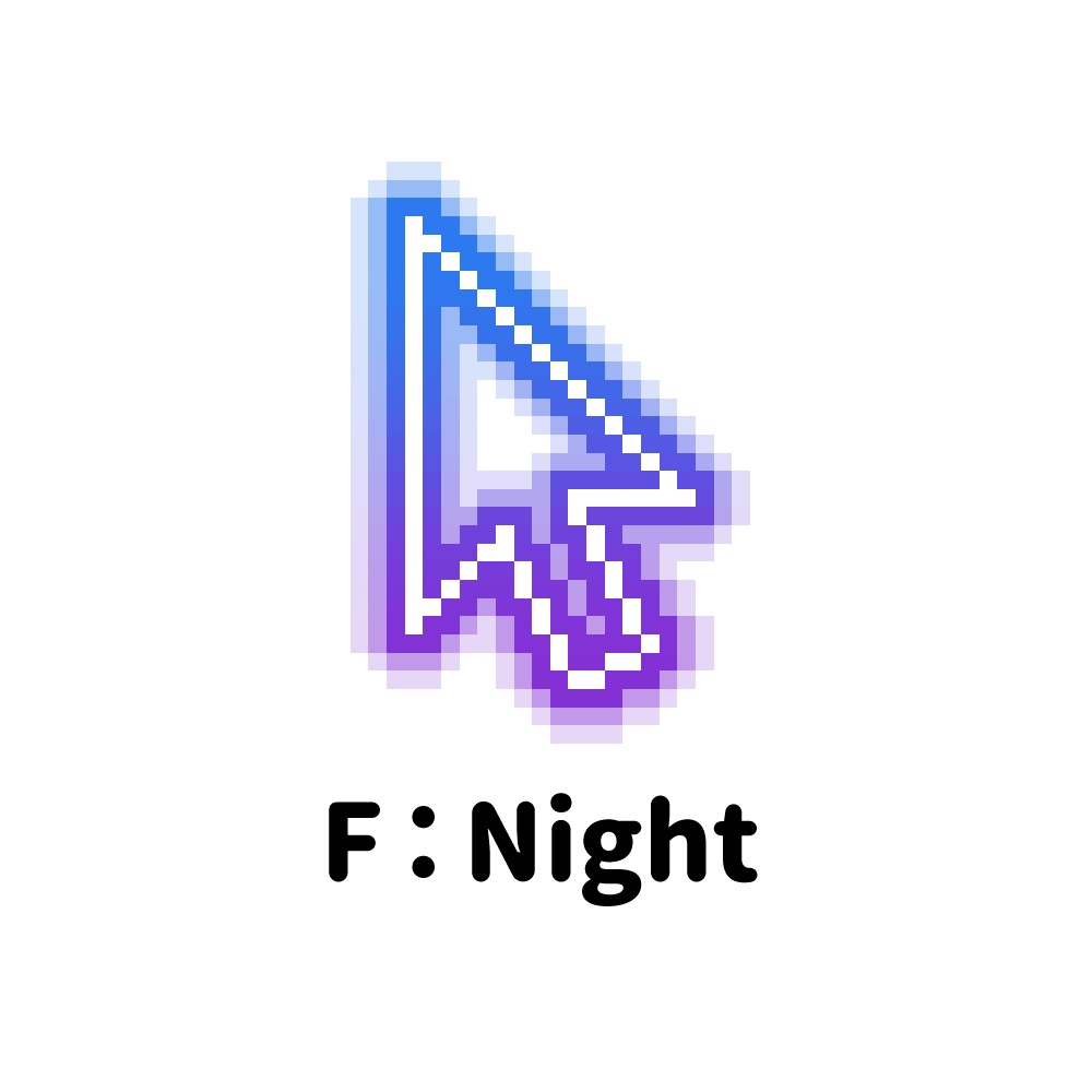 グラデーションネオンポインタ【マウスカーソル/Windows対応】