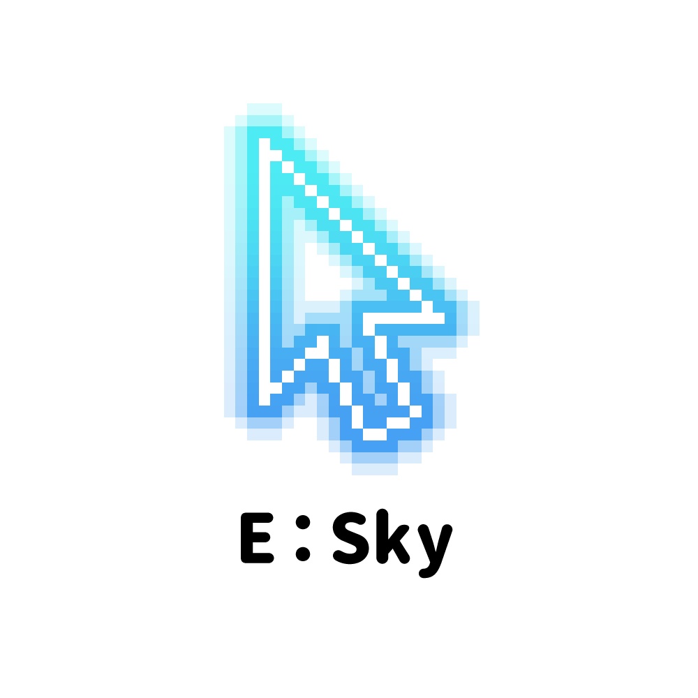 グラデーションネオンポインタ【マウスカーソル/Windows対応】