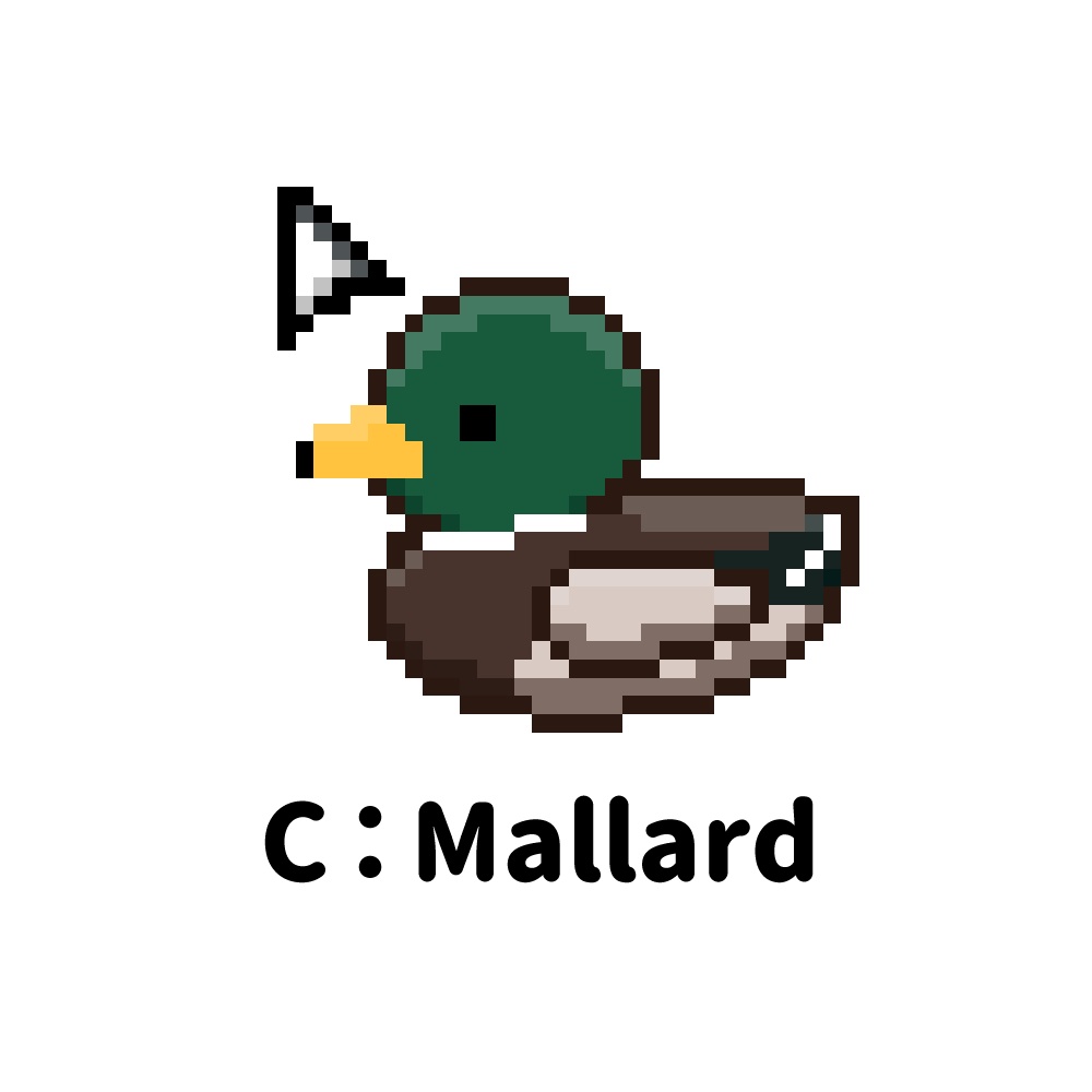 水鳥ポインタ【マウスカーソル/Windows対応】