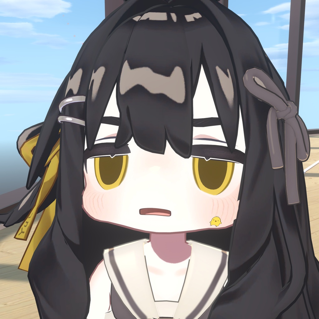 キプフェルの引っ張られるほっぺ · Kipfel Cheek Asset