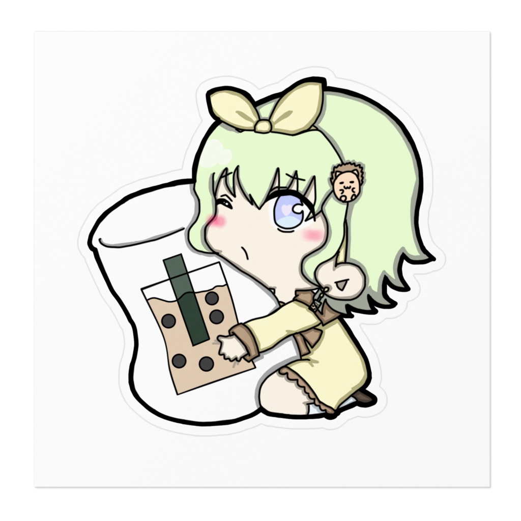 マモ子ステッカー