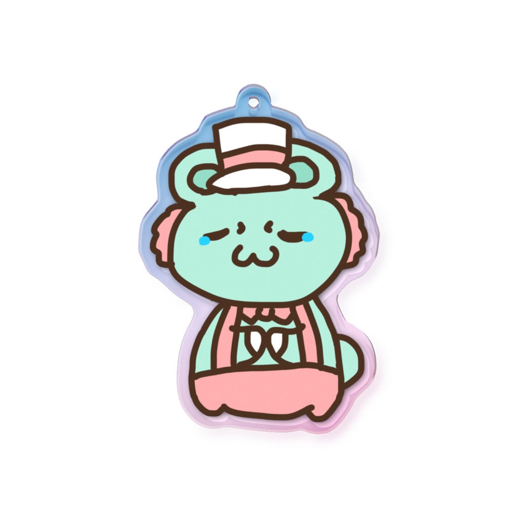 もこべあオーロラアクキー