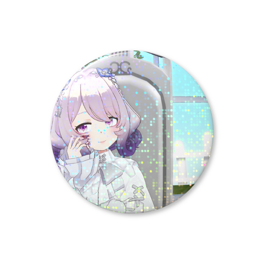 すまし顔なバッジ