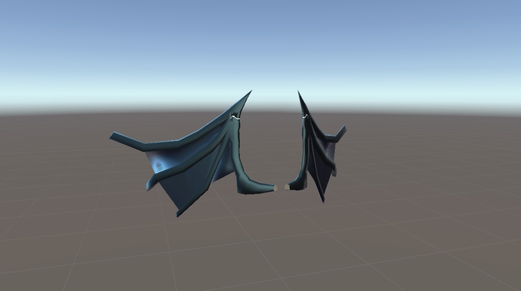 ドラゴンの翼(金属翼)