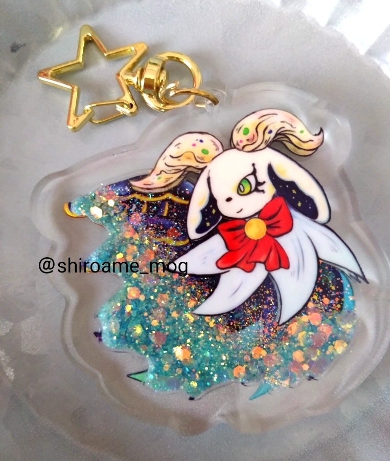 【グリッターオイルアクキー】流星の生物
