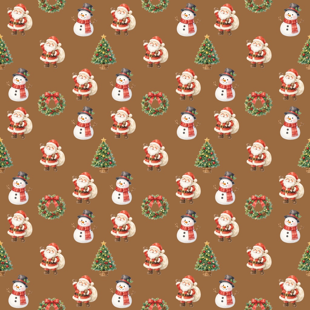 【クリスマスのデジタルペーパー】15枚セット|PNG形式
