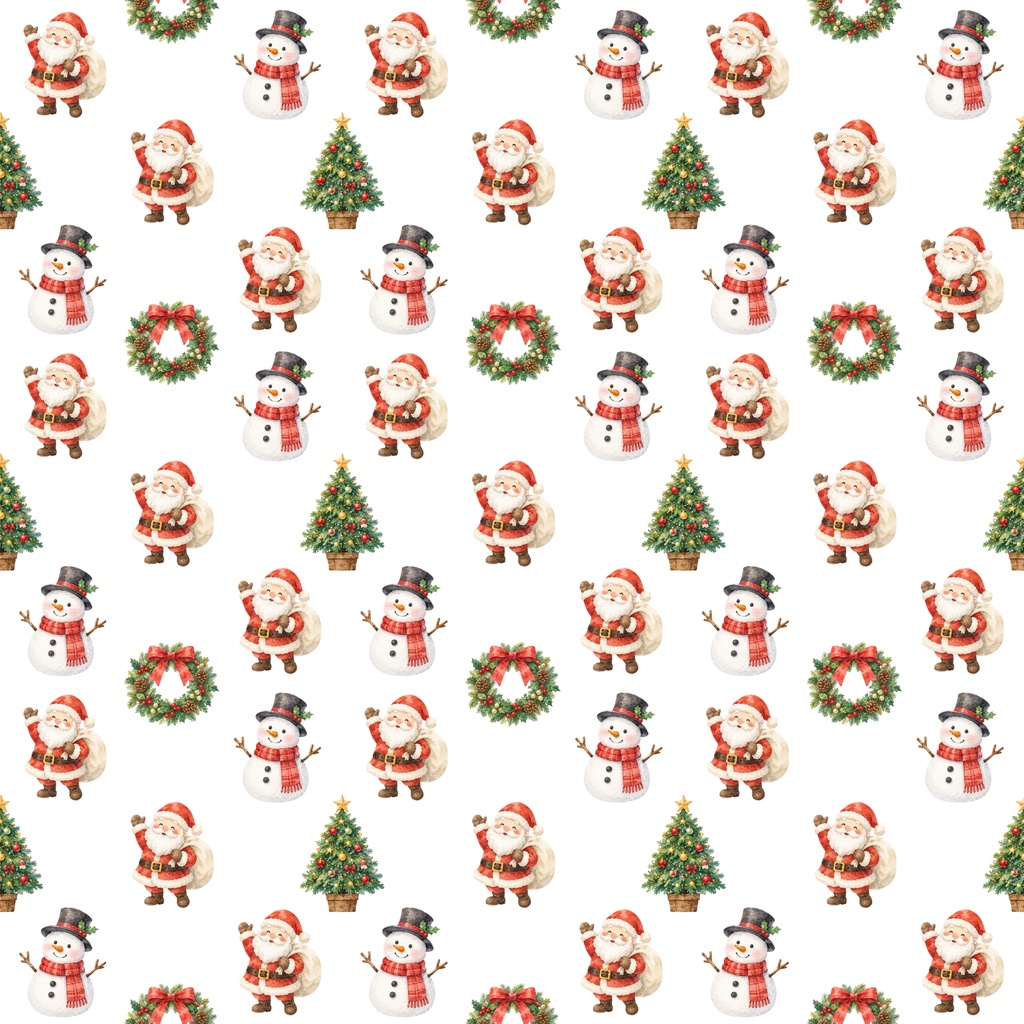 【クリスマスのデジタルペーパー】15枚セット|PNG形式