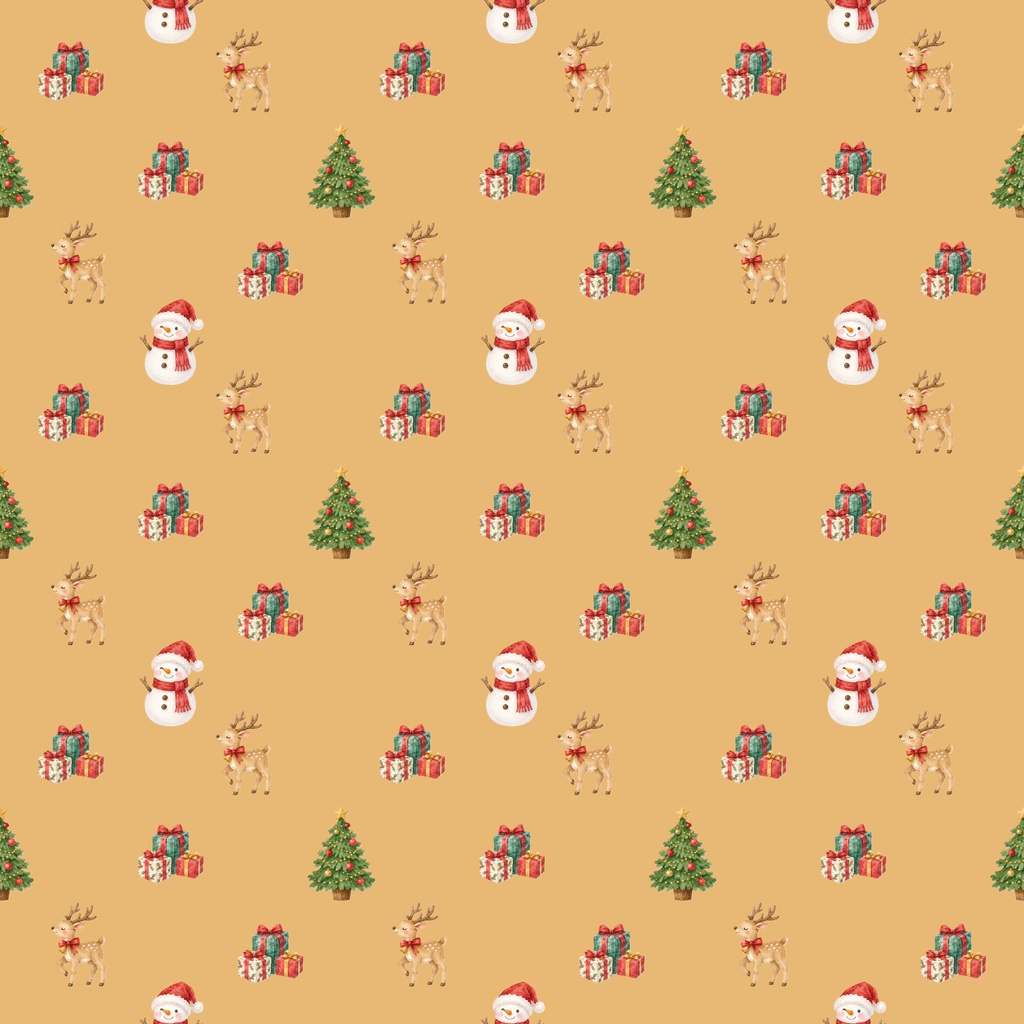 【クリスマスのデジタルペーパー】17枚セット|PNG形式