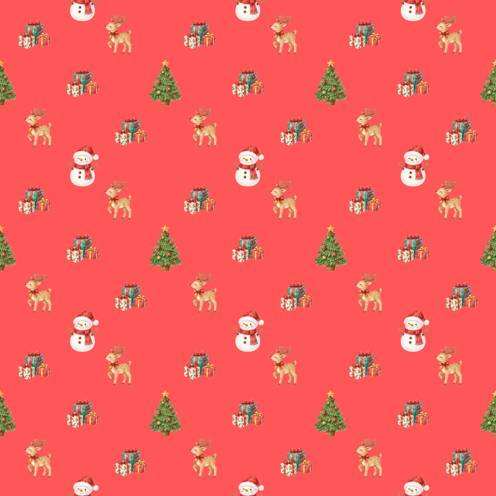【クリスマスのデジタルペーパー】17枚セット|PNG形式