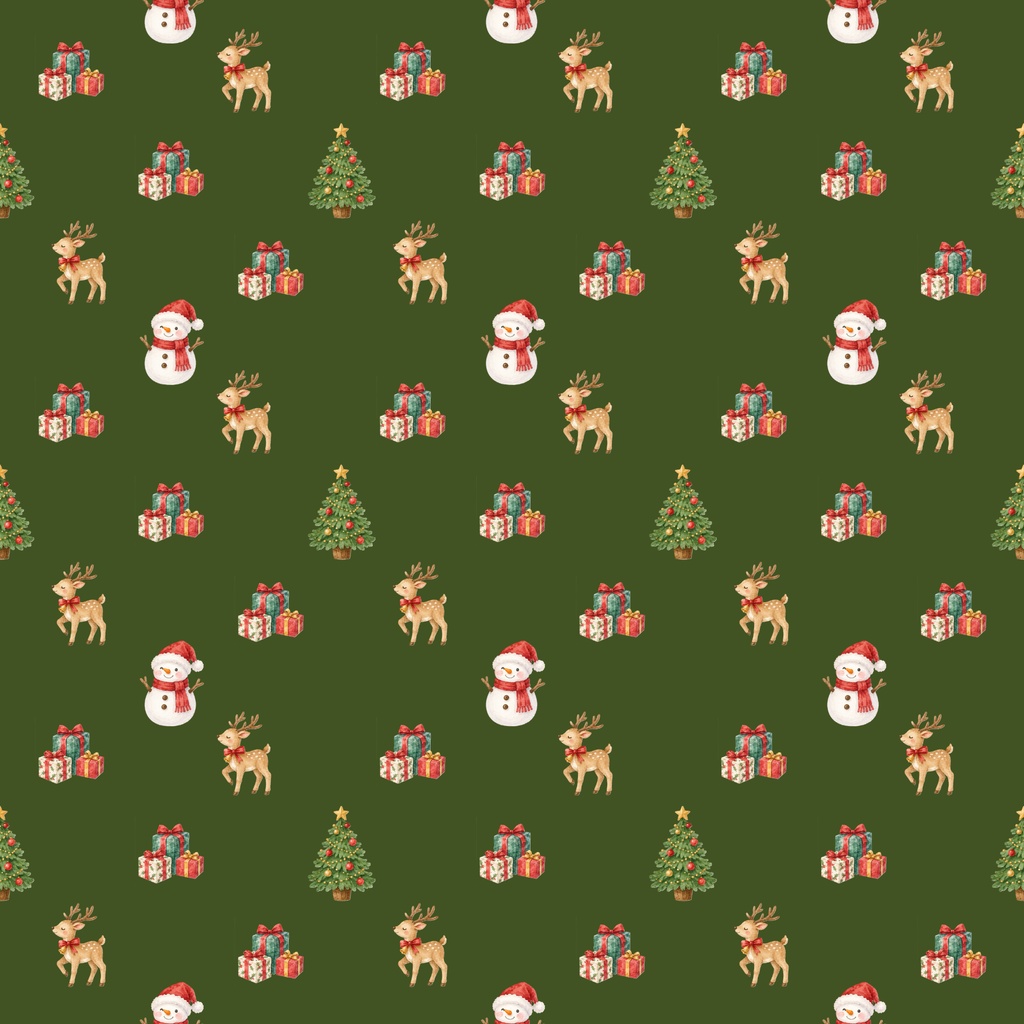 【クリスマスのデジタルペーパー】17枚セット|PNG形式
