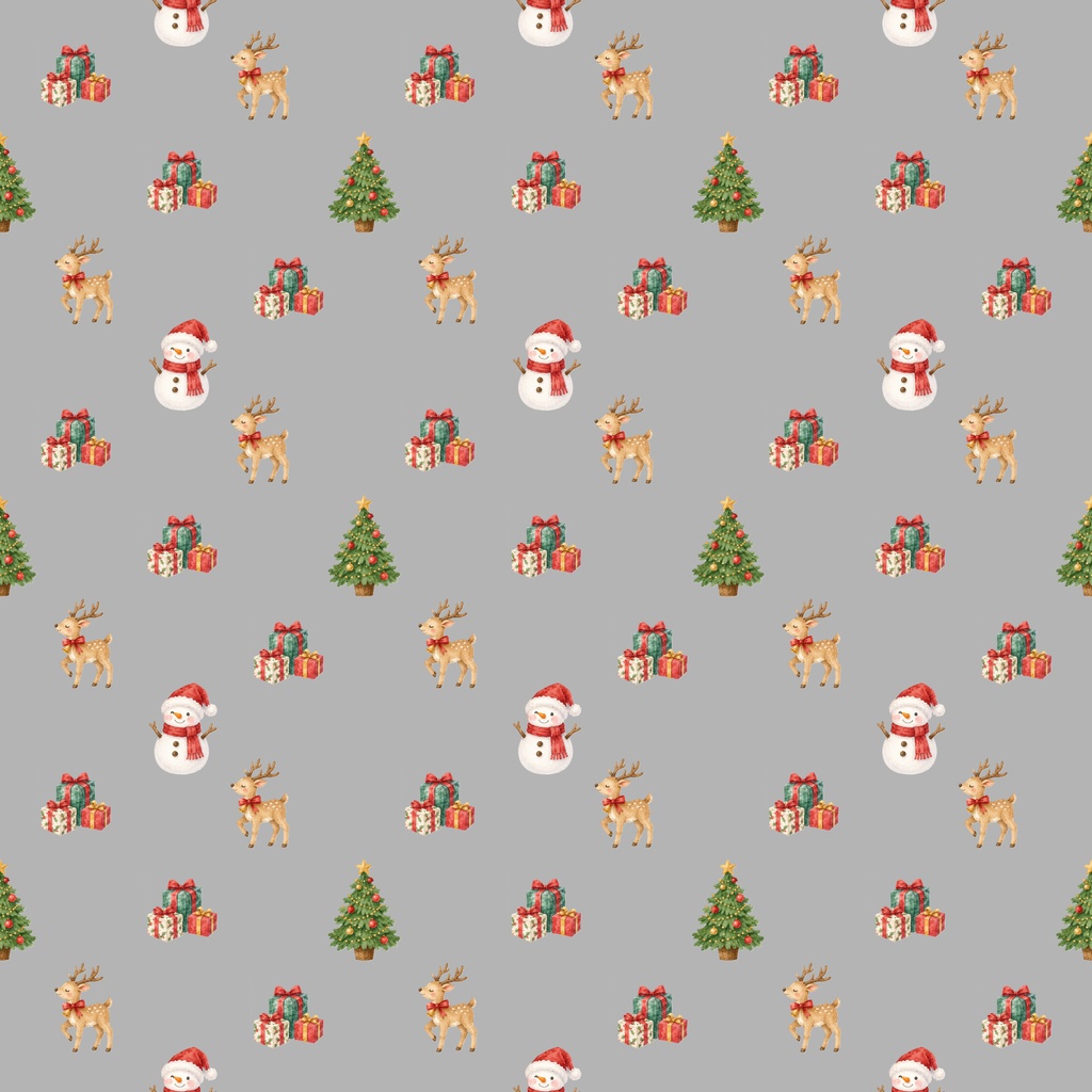 【クリスマスのデジタルペーパー】17枚セット|PNG形式