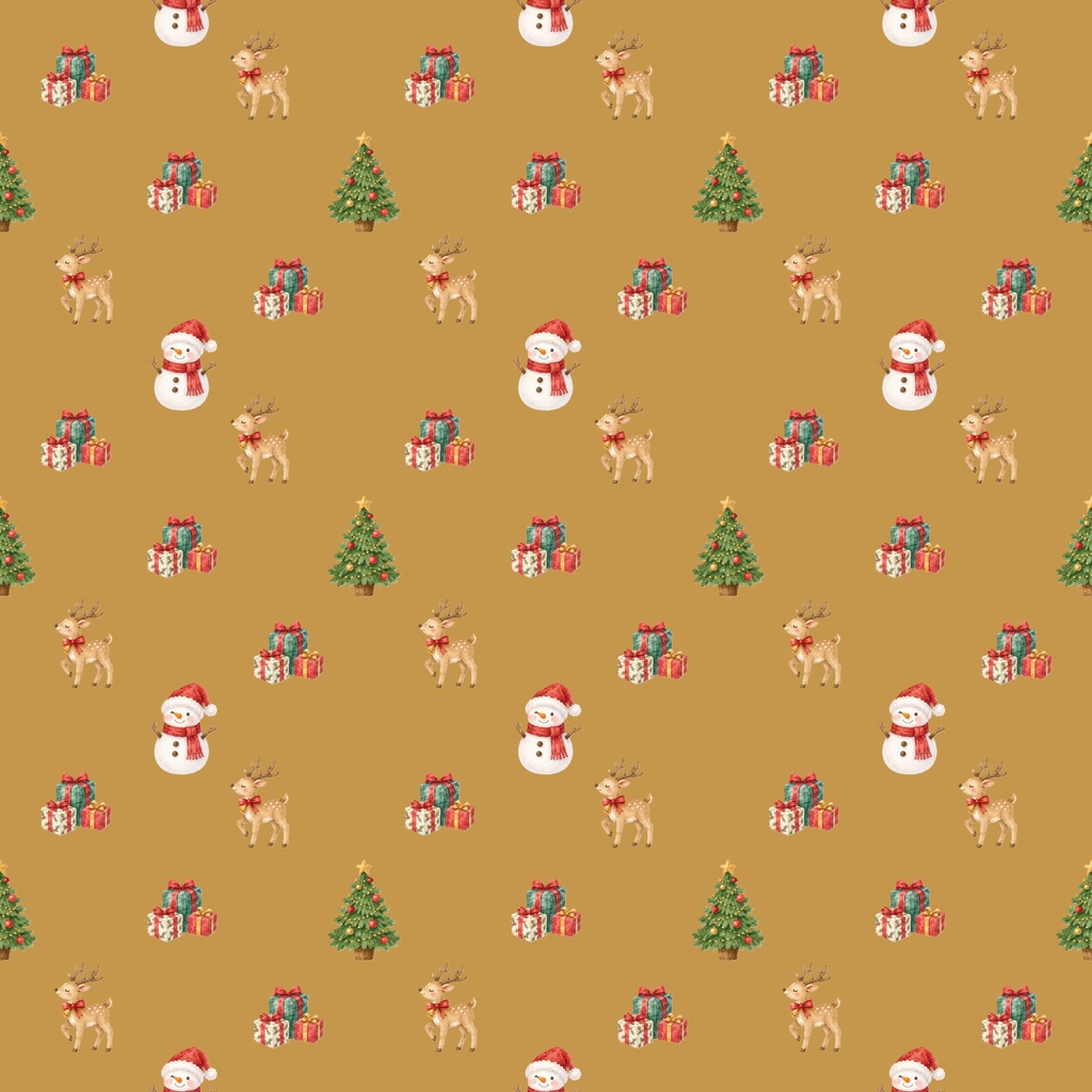 【クリスマスのデジタルペーパー】17枚セット|PNG形式