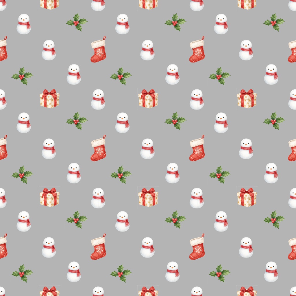【クリスマスのデジタルペーパー】17枚セット|PNG形式
