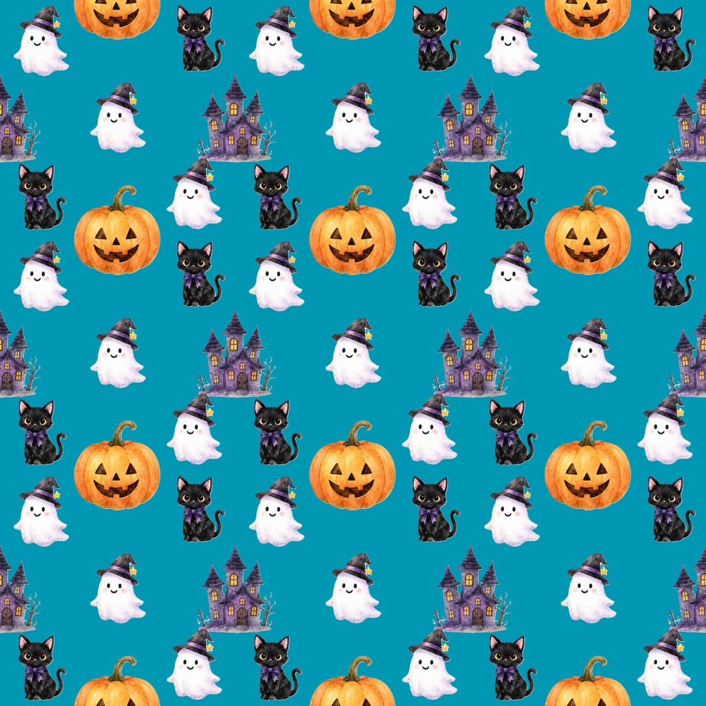 【ハロウィンのデジタルペーパー】17枚セット|PNG形式