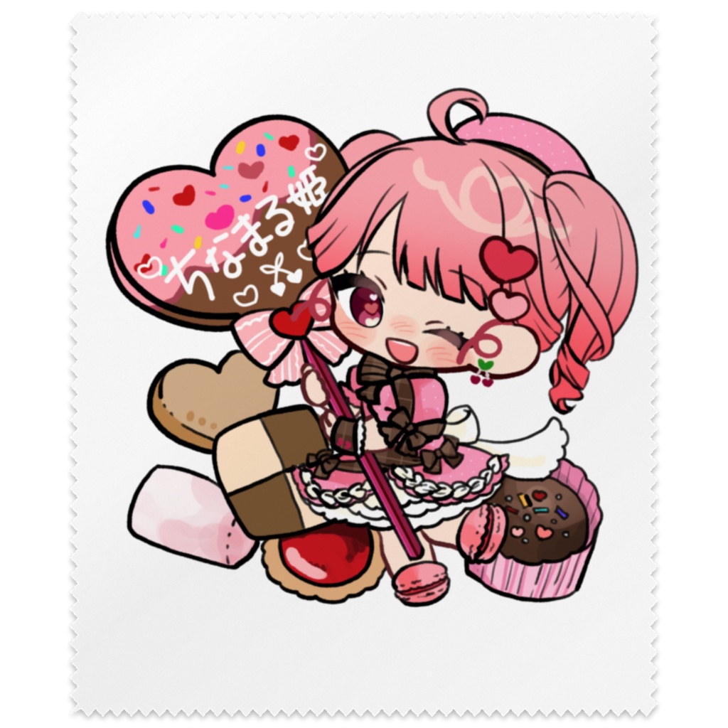 ちなまる姫メガネ拭き