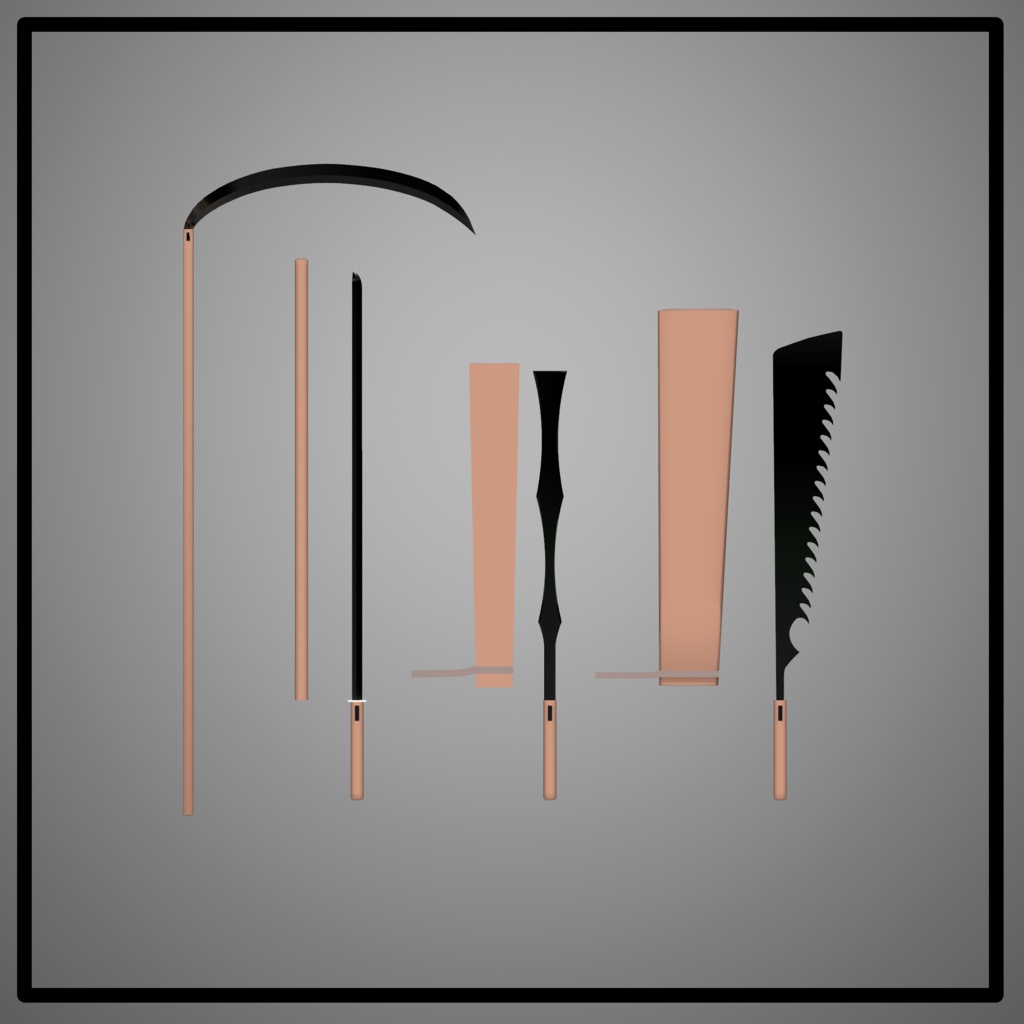 【Free】宝石の武器【VRCFury】