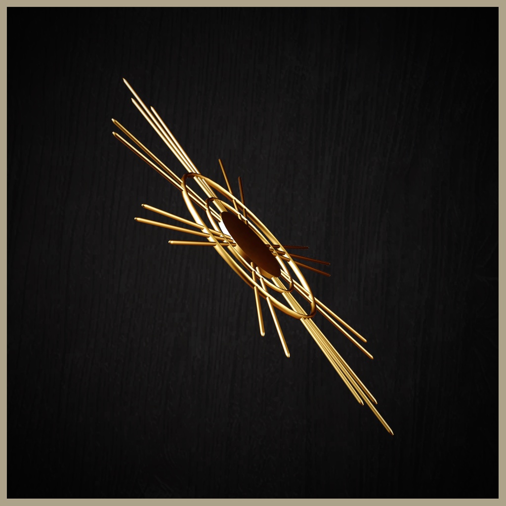 【Free】頭光(放射光)【光背/後光】