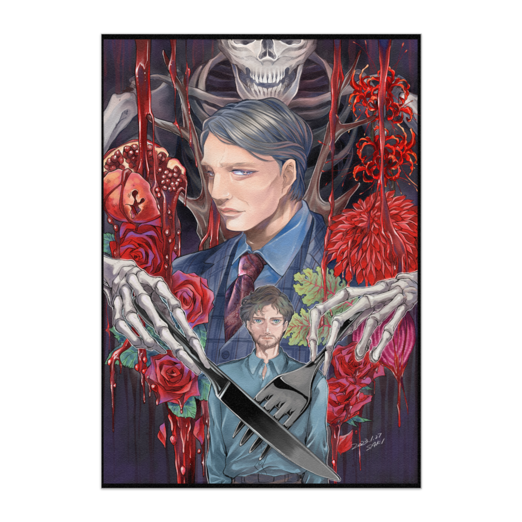 ハンニバル　ファンアートポスター