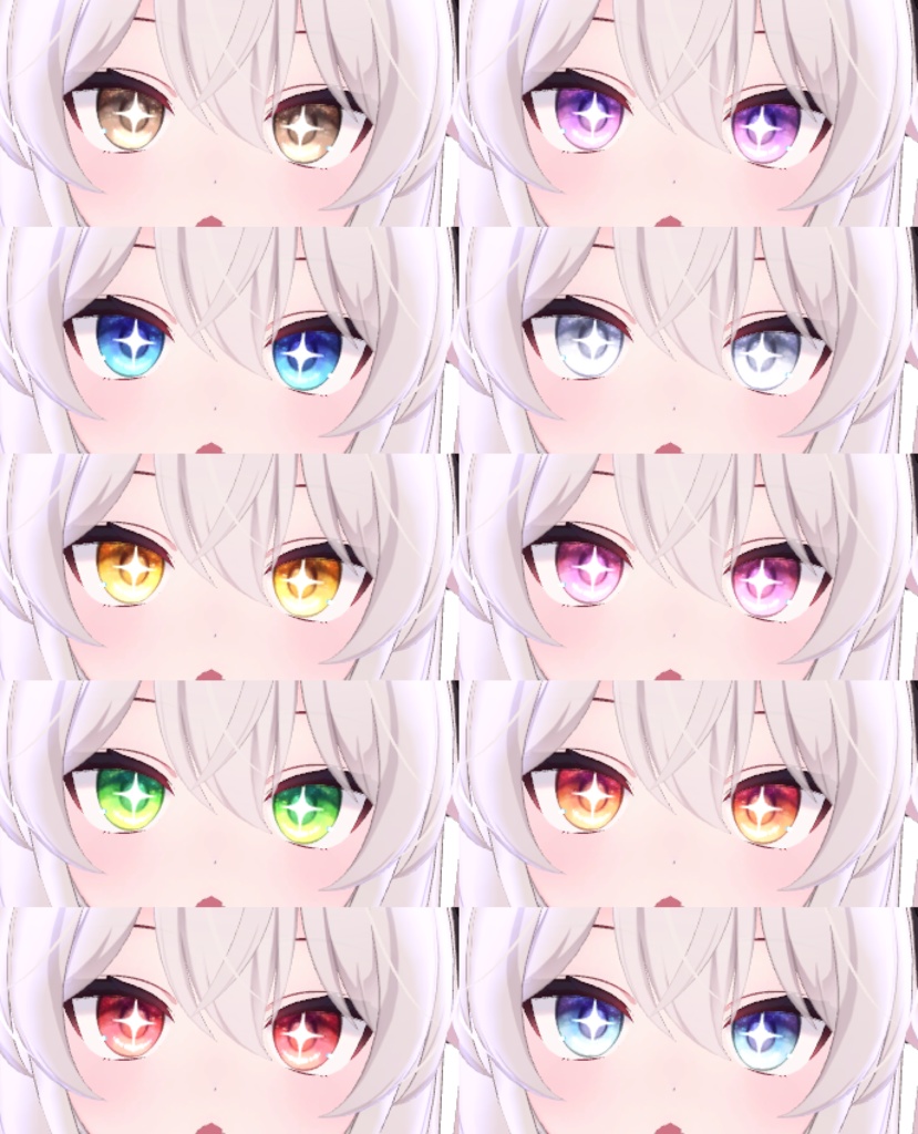 【5Avater対応】Hoshi Shiitake Eye