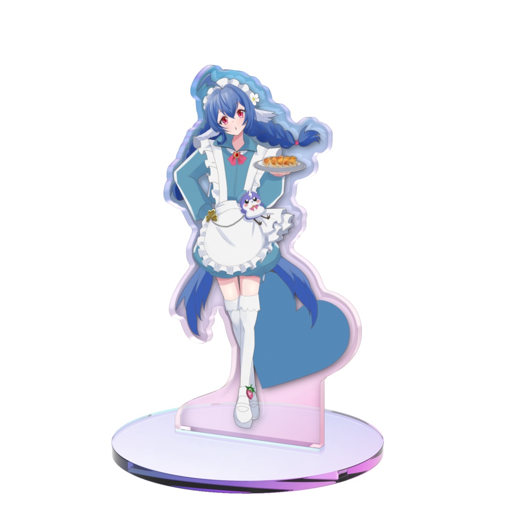 【ユニプロ二次創作】栃宮るりはアクリルスタンド　ジャージメイドVer