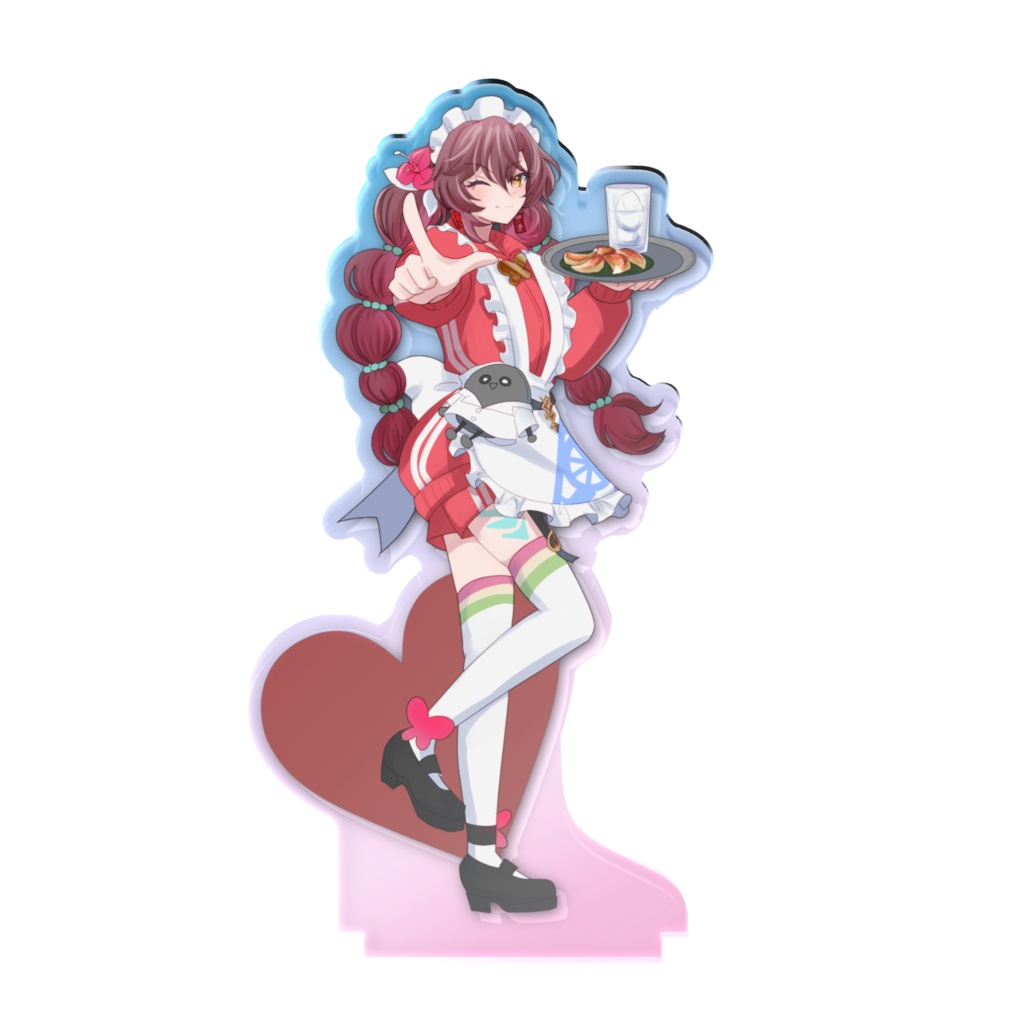 【ユニプロ二次創作】日向海フェニカアクリルスタンド ジャージメイドVer