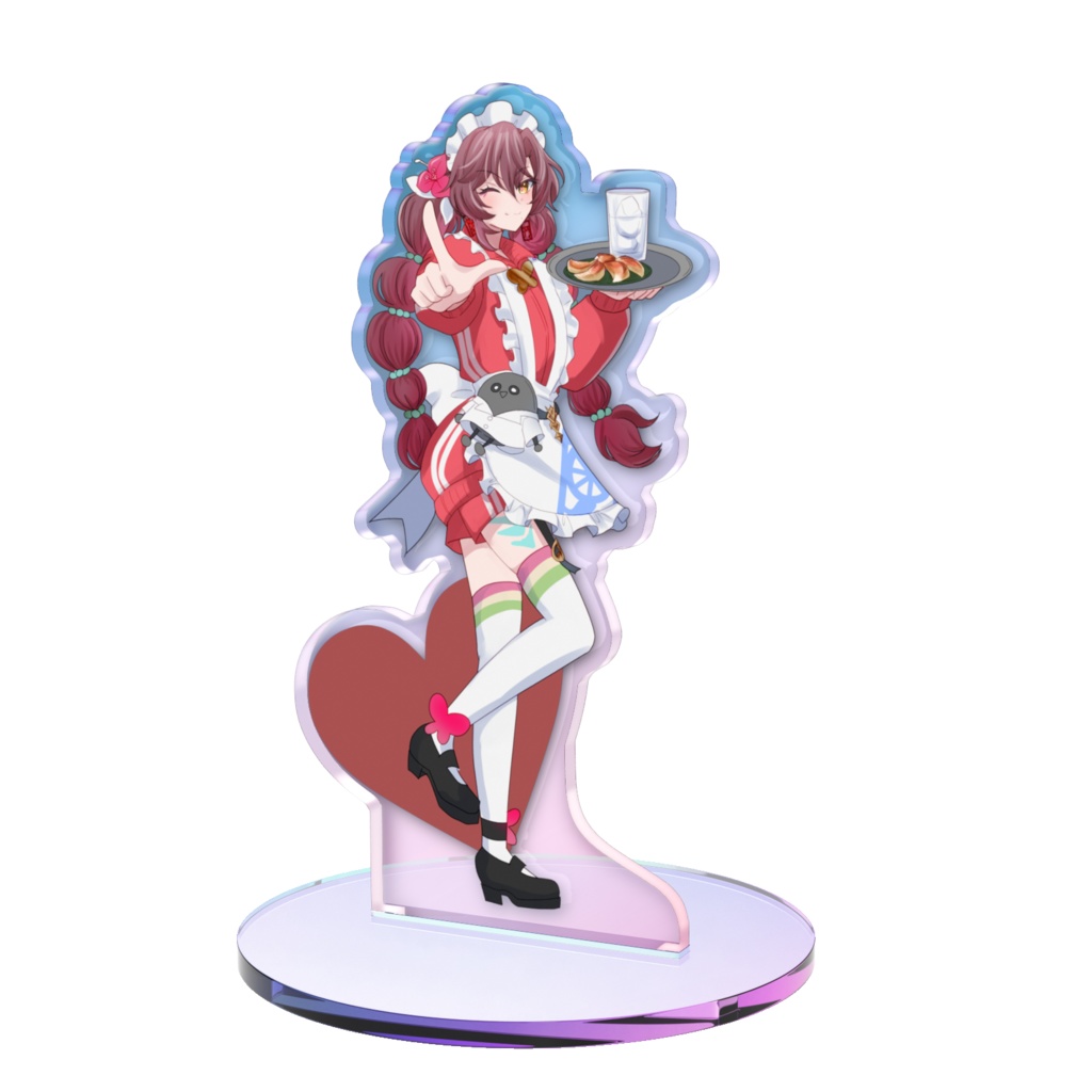 【ユニプロ二次創作】日向海フェニカアクリルスタンド　ジャージメイドVer